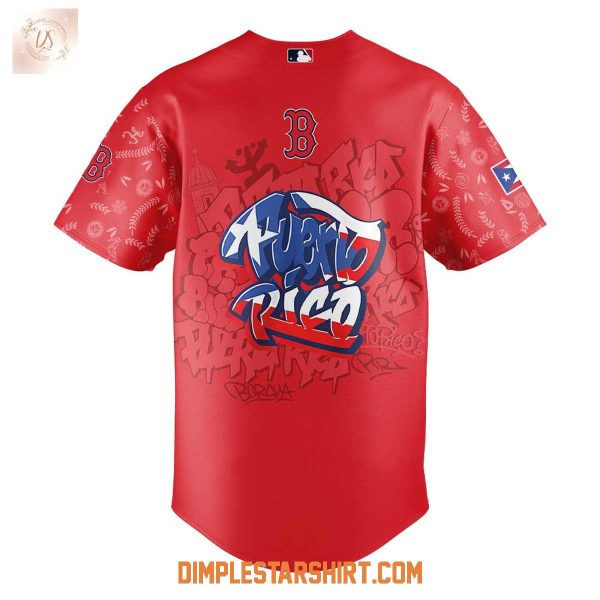 Boston Red Sox Puerto Rican Heritage 2025 Jersey