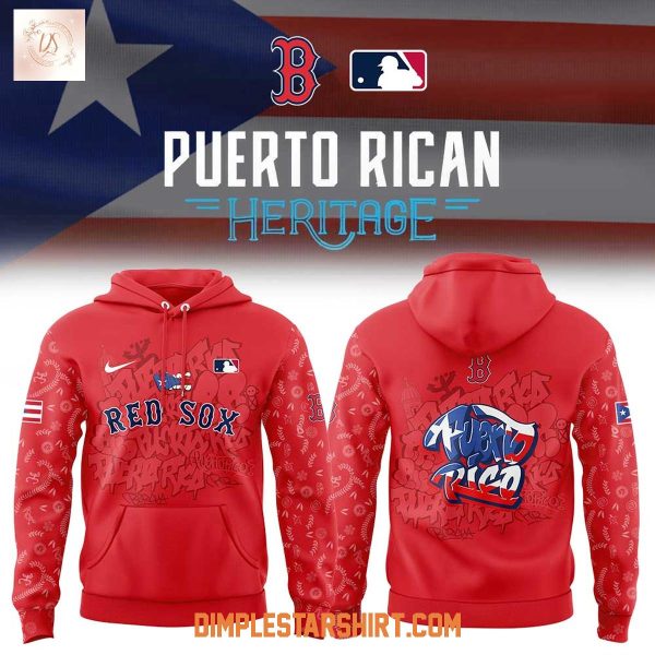 Boston Red Sox Puerto Rican Heritage Hoodie Shirt