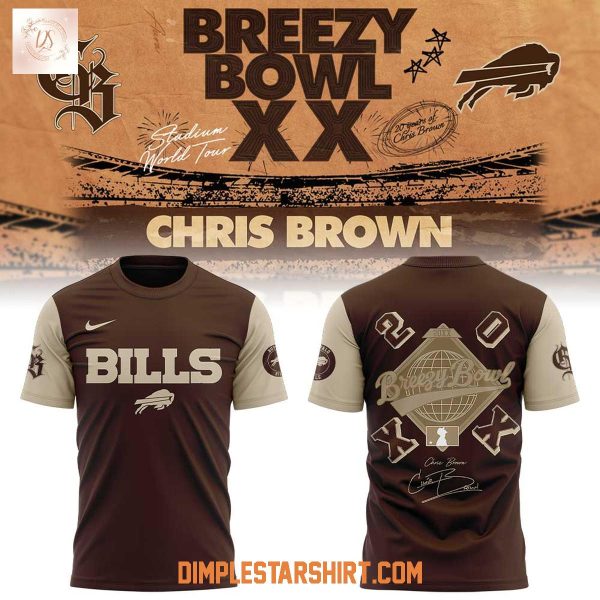 Buffalo Bills Chris Brown Breezy Bowl XX Hoodie Shirt