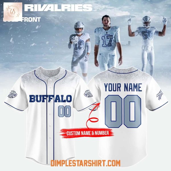 Buffalo Bills Cold Front New Rivalries 2025 Jersey