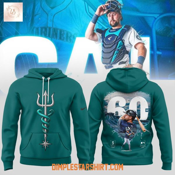 Seattle Mariners Cal Raleigh 60 Home Run King Hoodie Shirt