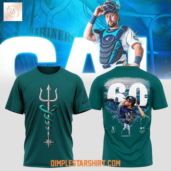 Seattle Mariners Cal Raleigh 60 Home Run King Hoodie Shirt
