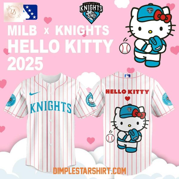 Charlotte Knights Hello Kitty Night 2025 Jersey