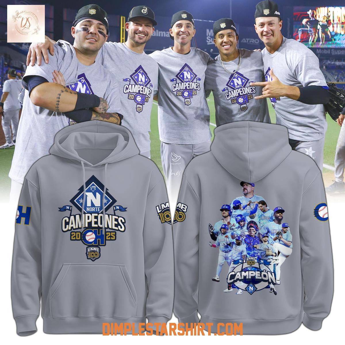 Charros de Jalisco Preventa Camiseta Campeones Zona Norte Hoodie Shirt Charros de Jalisco Preventa Camiseta Campeones Zona Norte Hoodie Shirt