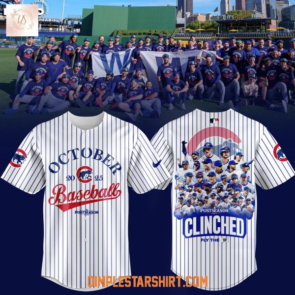Chicago Cubs 2025 MLB Postseason Jersey