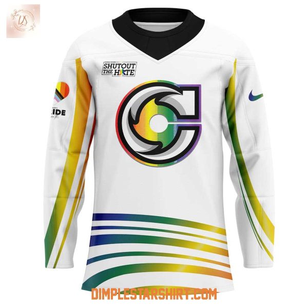 Cincinnati Cyclones Shutout The Hate Pride Love Is Love Hockey Jersey