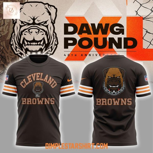 Cleveland Browns Dawg Pound 40th Anniversary Hoodie Shirt