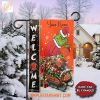 Dallas Cowboys x The Grinch Christmas House Garden Flag