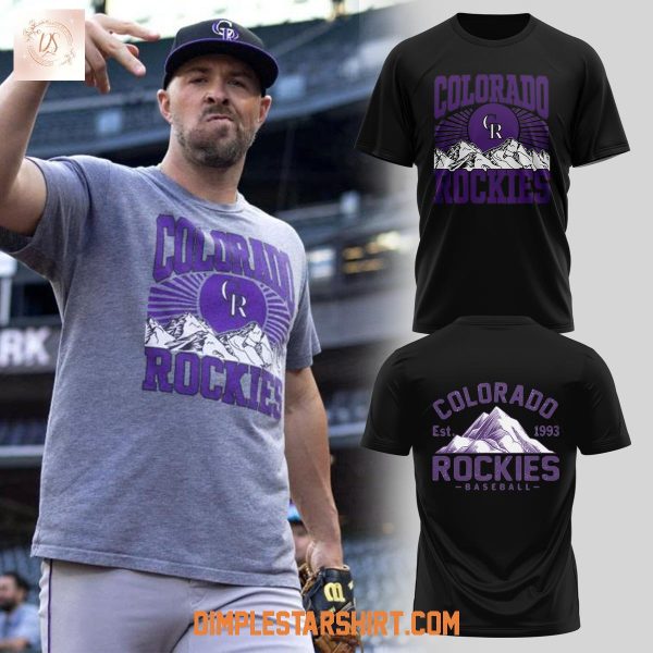 Colorado Rockies Est 1993 Baseball Hoodie Shirt