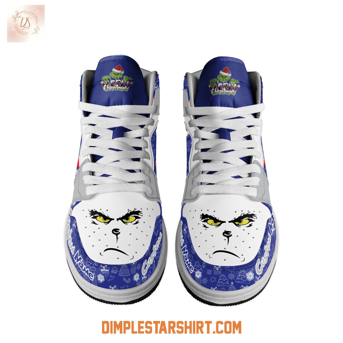 Dallas Cowboys The Grinch Merry Christmas Air Jordan 1 Shoes Dallas Cowboys The Grinch Merry Christmas Air Jordan 1 Shoes