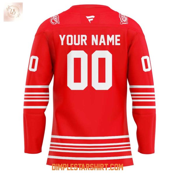 Detroi Red Wings New Uniform Celebration 100 Years Of Hockeytown Hockey Jersey