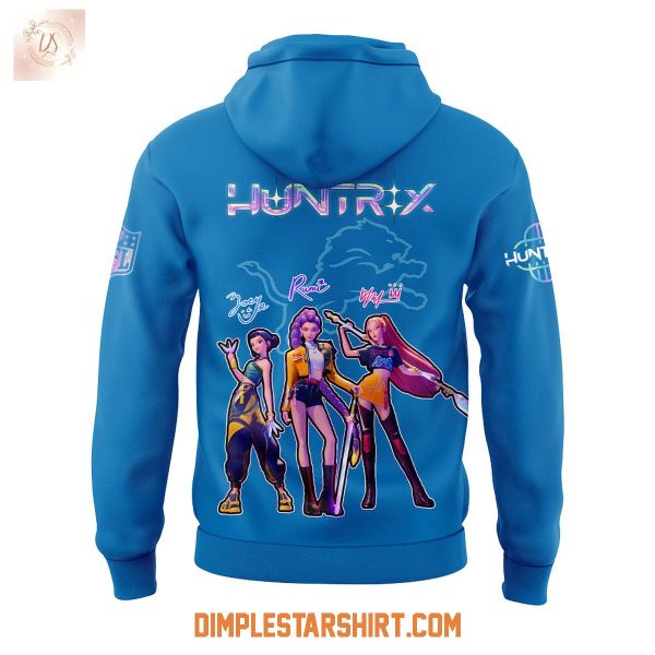Detroit Lions Kpop Demon Hunters Hoodie Shirt