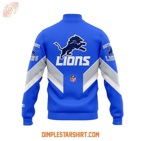 Detroit Lions Vintage 90s Pro Line Starter 2025 Baseball Jacket
