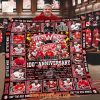 Brisbane Lions Premiers Back To Back 2025 Fleece Blanket Quilt