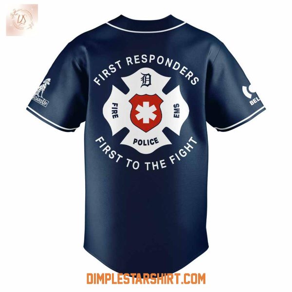 Detroit Tigers First Responders Day 2025 Jersey