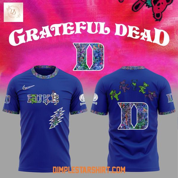 Duke Blue Devils Celebration Grateful Dead 60 Years 2025 Hoodie Shirt