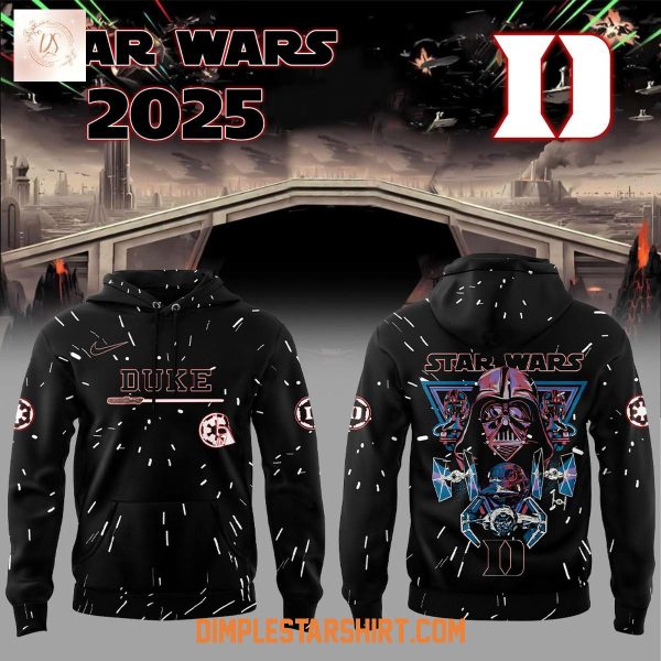 Duke Blue Devils Star War Darth Vader 2025 Hoodie Shirt