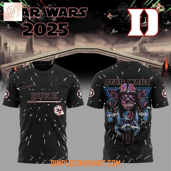 Duke Blue Devils Star War Darth Vader 2025 Hoodie Shirt
