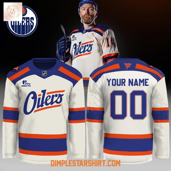 Edmonton Oilers New Season Uniform 2025 2026 Hockey Jersey