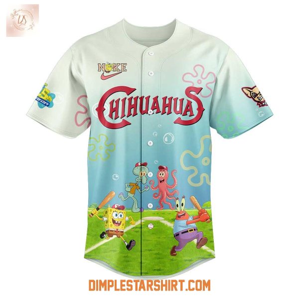 El Paso Chihuahuas SpongeBob Day Jersey