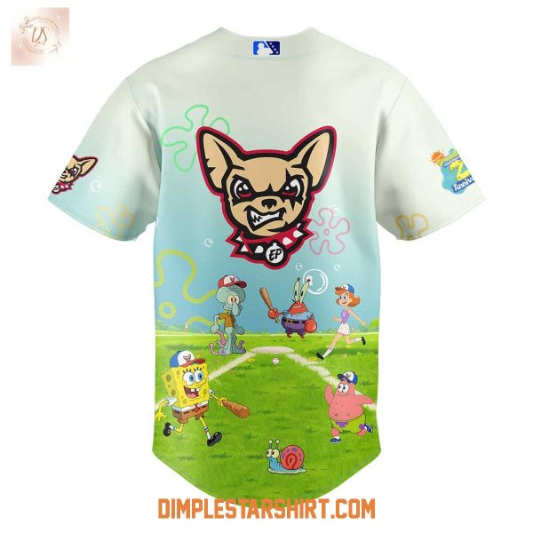 El Paso Chihuahuas SpongeBob Day Jersey