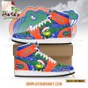 Clemson Tigers The Grinch Merry Christmas Air Jordan 1 Shoes