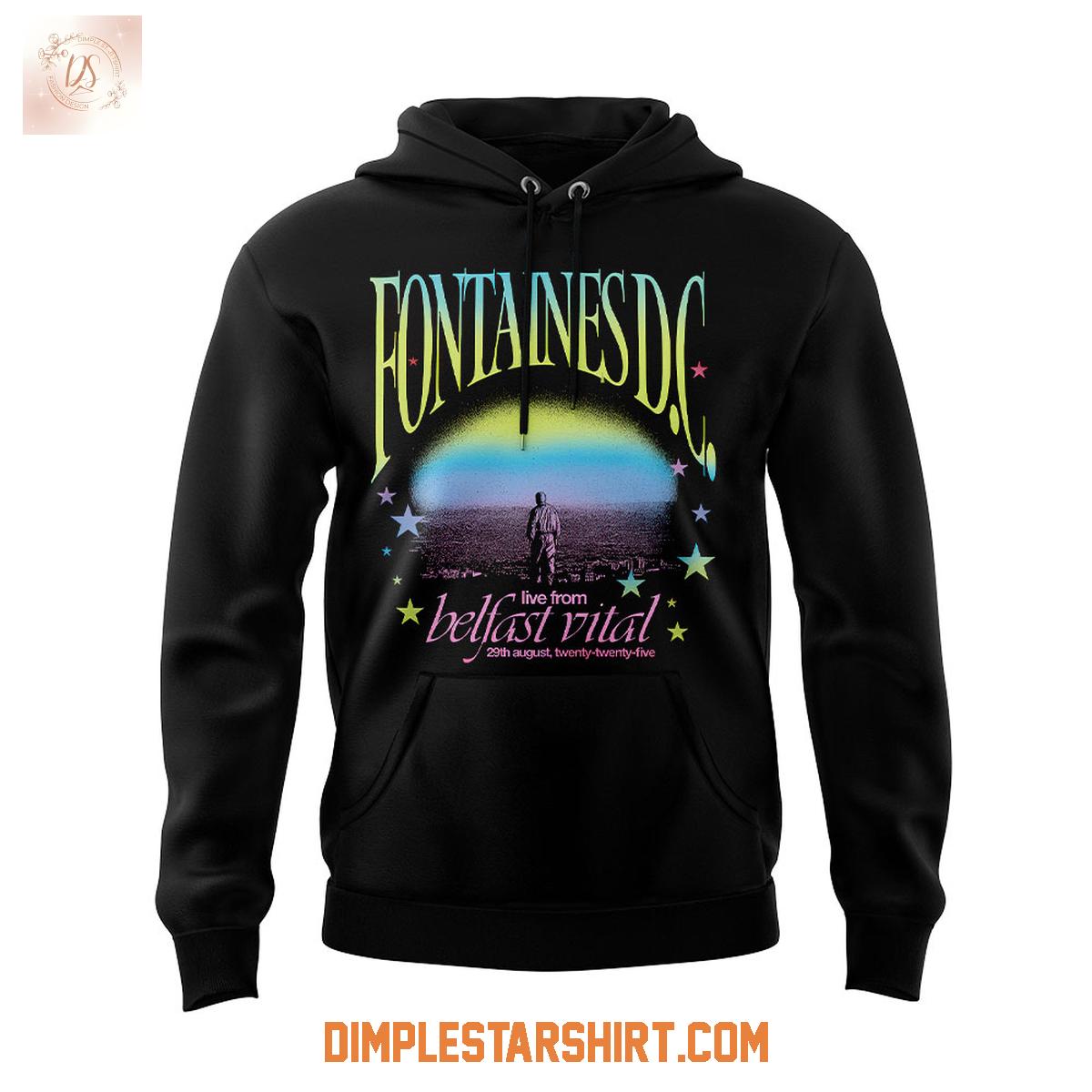 Fontaines D.C x Belfast Vital Hoodie Shirt Fontaines D.C x Belfast Vital Hoodie Shirt
