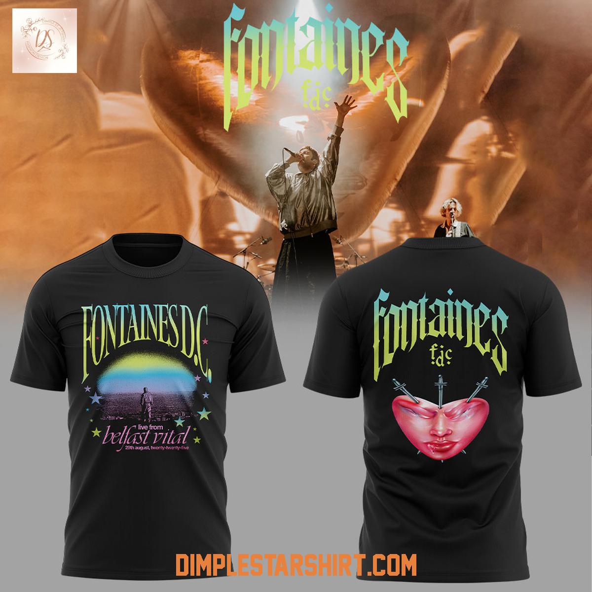 Fontaines D.C x Belfast Vital Hoodie Shirt Fontaines D.C x Belfast Vital Hoodie Shirt
