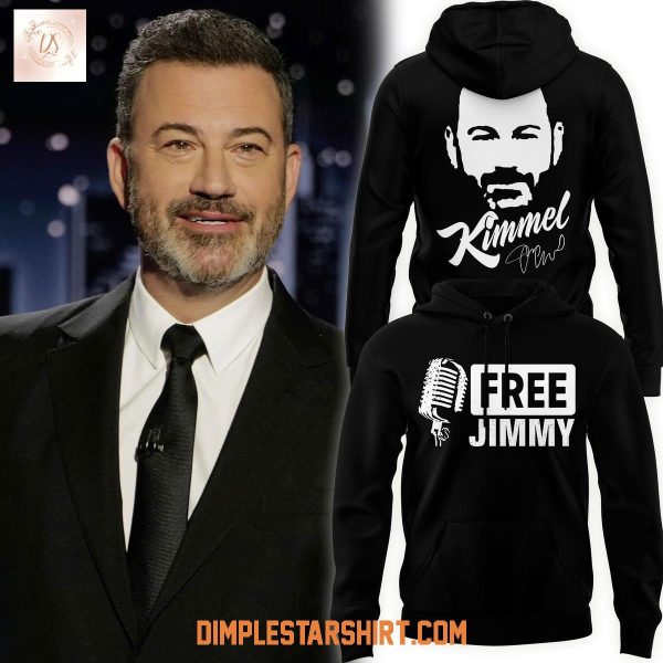 Free Jimmy Kimmel Black Hoodie Shirt