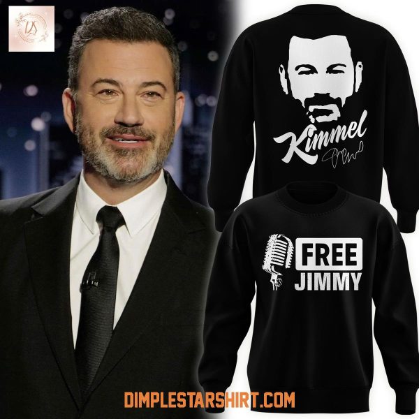 Free Jimmy Kimmel Black Hoodie Shirt