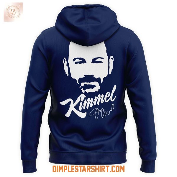 Free Jimmy Kimmel Special Edition Navy Hoodie Shirt