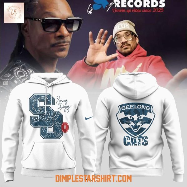 Geelong Cats x Snoop Dogg AFL Finals Hoodie Shirt