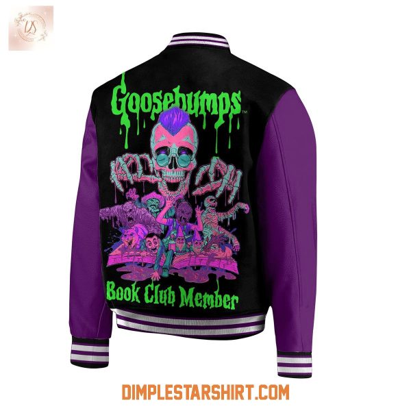 Goosebumps Book Club Member Baseball Jacket