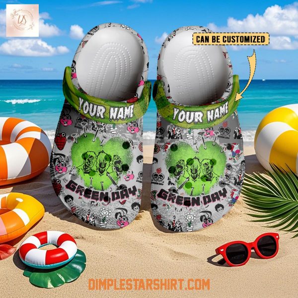 Green Day x Halloween Clogs Crocs