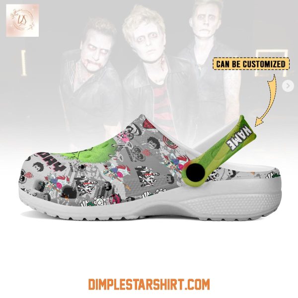 Green Day x Halloween Clogs Crocs