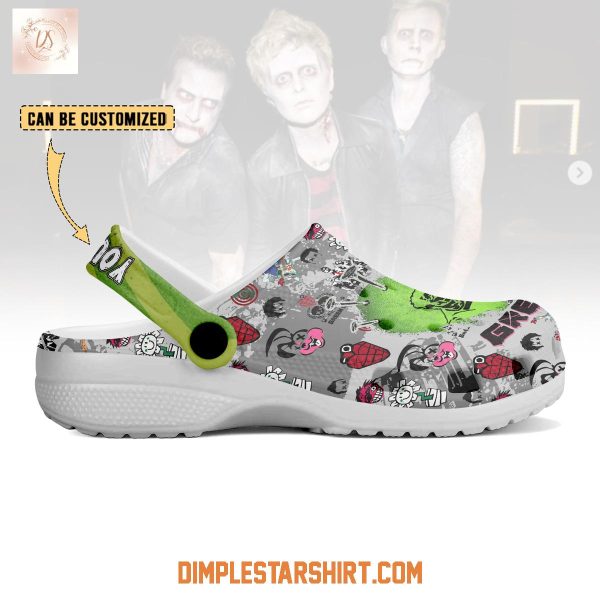 Green Day x Halloween Clogs Crocs