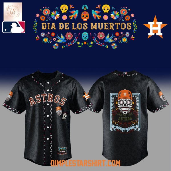 Houston Astros Dia De Los Muertos Mexico 2025 Jersey