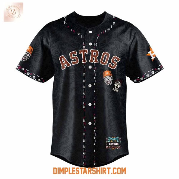 Houston Astros Dia De Los Muertos Mexico 2025 Jersey
