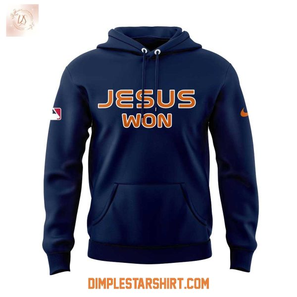 Houston Astros Jesus Won New Edition Hoodie Shirt