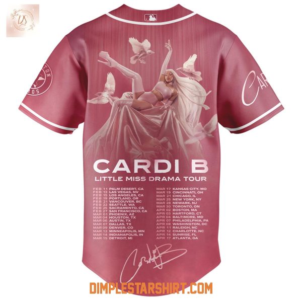 Houston Astros x Cardi B Little Miss Drama Tour Jersey