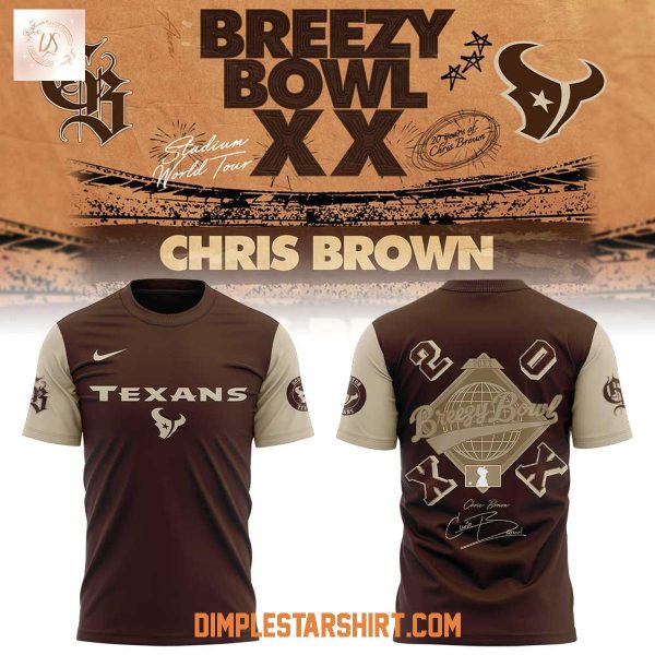 Houston Texans Chris Brown Breezy Bowl XX Hoodie Shirt