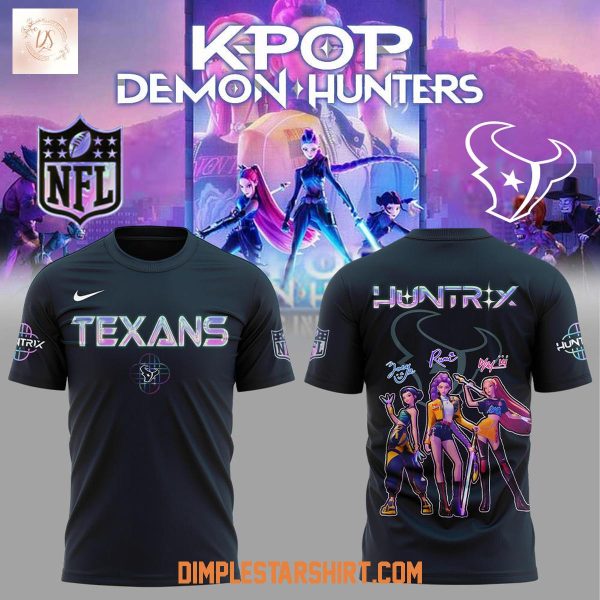 Houston Texans Kpop Demon Hunters Hoodie Shirt