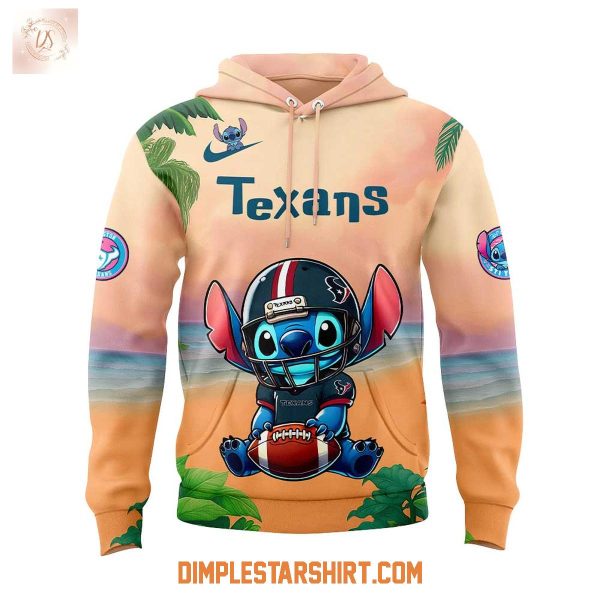 Houston Texans x Stitch Hoodie Shirt