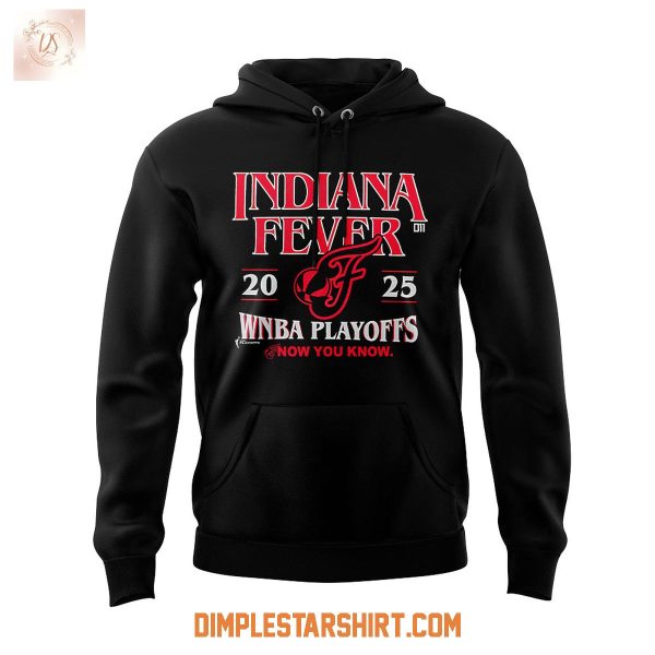 Indiana Fever 2025 WNBA Playoffs Now You Know Hoodie Shirt