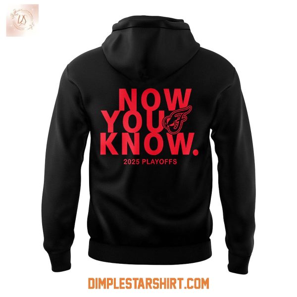 Indiana Fever 2025 WNBA Playoffs Now You Know Hoodie Shirt
