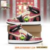 Illinois Fighting Illini The Grinch Merry Christmas Air Jordan 1 Shoes