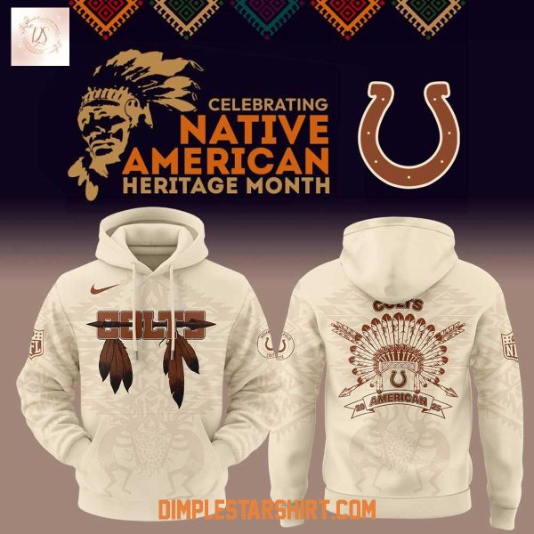 Indianapolis Colts Native American Heritage Month Hoodie Shirt