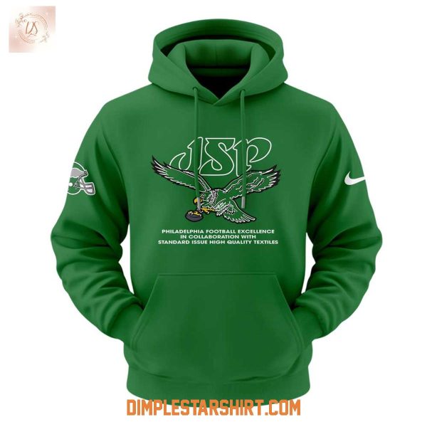 JSP Philadelphia Eagles Kelly Green Hoodie Shirt