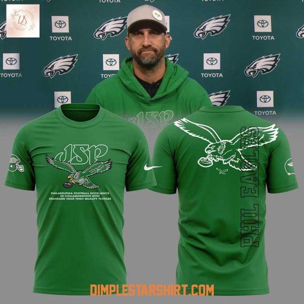 JSP Philadelphia Eagles Kelly Green Hoodie Shirt