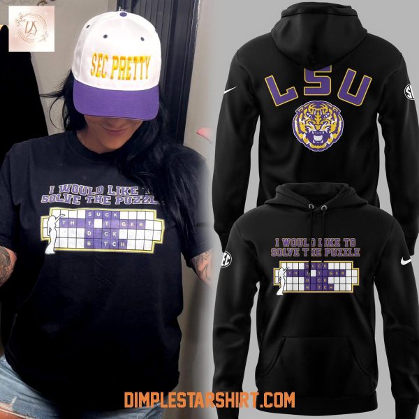 LSU Tigers I Would Like To Solve The Puzzle Hoodie Shirt
